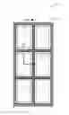 Fig. 01 - INTEGRAL PLASTIC TRUE DIVIDED LIGHT WINDOW FRAME