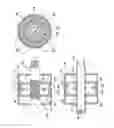 Fig. 04 - Electromagnetic induction generator for use in a well