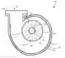 Fig. 01 - Sheet metal turbine housing with cellular structure reinforcement