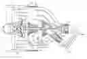 Fig. 01 - Reverse flow single spool core gas turbine engine