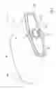 Fig. 10 - Filter element, filter housing of an air filter and air filter