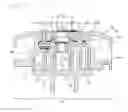 Fig. 09 - Scroll compressor having a fixed scroll pressed in an axial direction against an orbiting scroll