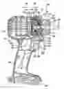 Fig. 01 - Hand-held power tool which includes a shiftable transmission