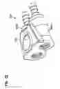 Fig. 21 - Coupling assembly with retaining clip member