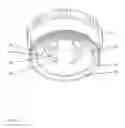 Fig. 04 - Implement for the situation and maintenance of solid objects overtop of a lighting device's outer surface