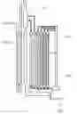 Fig. 01 - VERTICAL MULTIPLE PASSAGE DRAINABLE HEATED SURFACES WITH HEADERS-EQUALIZERS AND FORCED CIRCULATION