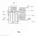Fig. 03 - VERTICAL MULTIPLE PASSAGE DRAINABLE HEATED SURFACES WITH HEADERS-EQUALIZERS AND FORCED CIRCULATION