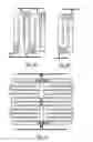 Fig. 04 - VERTICAL MULTIPLE PASSAGE DRAINABLE HEATED SURFACES WITH HEADERS-EQUALIZERS AND FORCED CIRCULATION