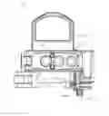 Fig. 08 - Combined reflex and laser sight with elevation macro-adjustment mechanism