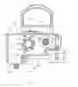 Fig. 12 - Combined reflex and laser sight with elevation macro-adjustment mechanism