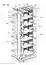 Fig. 23 - Slidable telecommunications tray with cable slack management