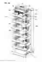 Fig. 32 - Slidable telecommunications tray with cable slack management