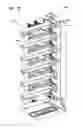 Fig. 35 - Slidable telecommunications tray with cable slack management