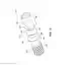 Fig. 13 - Hydraulic valve having pressure compensated flow control