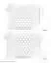 Fig. 05 - Transparent conductor pattern structure of a capacitive touch panel comprising a plurality of conductor cells