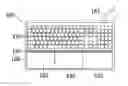 Fig. 01 - Keyboard having touch screen mounted thereon, control method therefor, and method for controlling computing device using keyboard