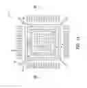 Fig. 04 - Patterned lead frame