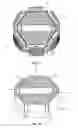 Fig. 11 - Dual air and liquid cooling media compatible electric machine electronics