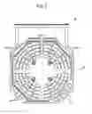 Fig. 06 - Motor having air path of stator, or fan cleanable, and cleaning system of motor