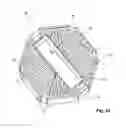 Fig. 13 - Axially extending electric machine electronics cooling tower