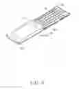 Fig. 06 - Mobile phone cover with mechanical keyboard