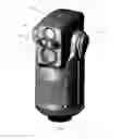 Fig. 02 - Panoramic view imaging system with laser range finding and blind spot detection