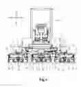Fig. 04 - Lawn-mowing vehicle with outwardly and upwardly rotatable lawn-mowing unit