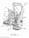 Fig. 03 - Reel mower with pivotal footrest providing access to center rear cutting unit