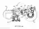 Fig. 05 - Reel mower with pivotal footrest providing access to center rear cutting unit