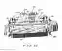 Fig. 11 - Reel mower with pivotal footrest providing access to center rear cutting unit