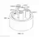 Fig. 08 - Electronic cigarette and air switch thereof