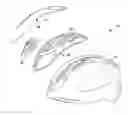 Fig. 01 - Selective ventilation helmet for cycling use