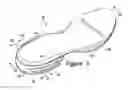 Fig. 04 - Article of footwear incorporating a sole structure with elements having different compressibilities