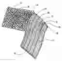 Fig. 01 - Flat touch-and-close fastener element and cleaning system comprising such a flat touch-and-close fastener element