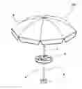 Fig. 01 - MULTI-PURPOSE FLOATING UMBRELLA