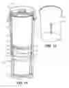 Fig. 13 - Catalytic heating system and method for heating a beverage or food