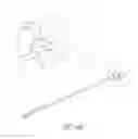 Fig. 16 - A SHAFT-PUSHED FASTENABLE SUTURE