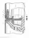 Fig. 07 - Surgical stapling apparatus including buttress attachment via tabs