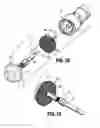 Fig. 12 - Surgical stapling apparatus including buttress attachment via tabs