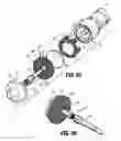 Fig. 13 - Surgical stapling apparatus including buttress attachment via tabs