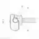 Fig. 06 - Orthopedic clamp and extension rod