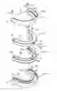 Fig. 01 - UPPER AND LOWER TRAY APPARATUS FOR MANUFACTURING DENTURES