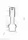 Fig. 04 - Heated bolt for modular hip stem