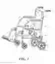 Fig. 02 - Compact wheelchair assembly with removable wheels and methods therefor