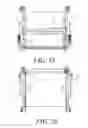 Fig. 17 - Compact wheelchair assembly with removable wheels and methods therefor