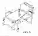 Fig. 20 - Compact wheelchair assembly with removable wheels and methods therefor
