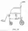 Fig. 31 - Compact wheelchair assembly with removable wheels and methods therefor