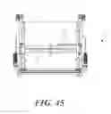 Fig. 38 - Compact wheelchair assembly with removable wheels and methods therefor