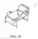 Fig. 43 - Compact wheelchair assembly with removable wheels and methods therefor