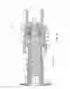 Fig. 50 - Adjustable medium diverter